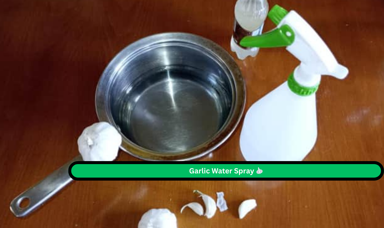 4 Garlic Water Spray